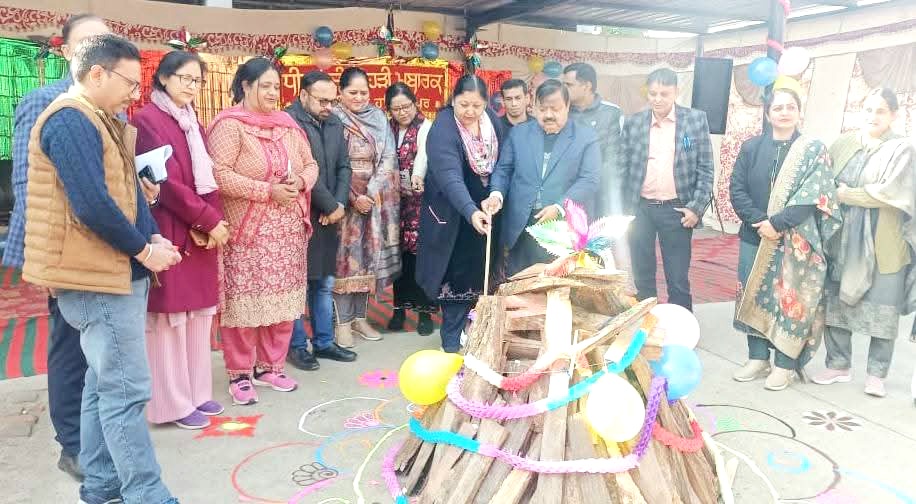 Health Department organized district level "Dhiyan Di Lohri" program